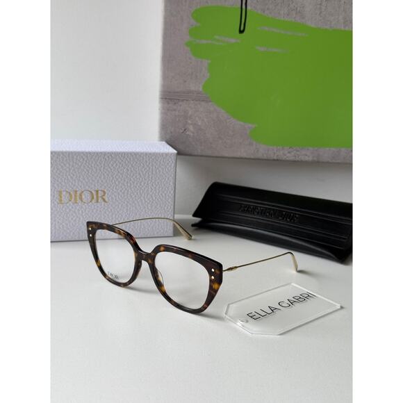 NEW Dior MissDiorO B4I Eyeglasses Frames in Brown Havana main image 5